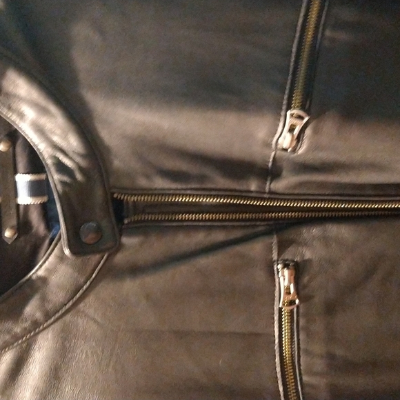 Cole Haan Moto Racer Jacket - Picture 2 of 4